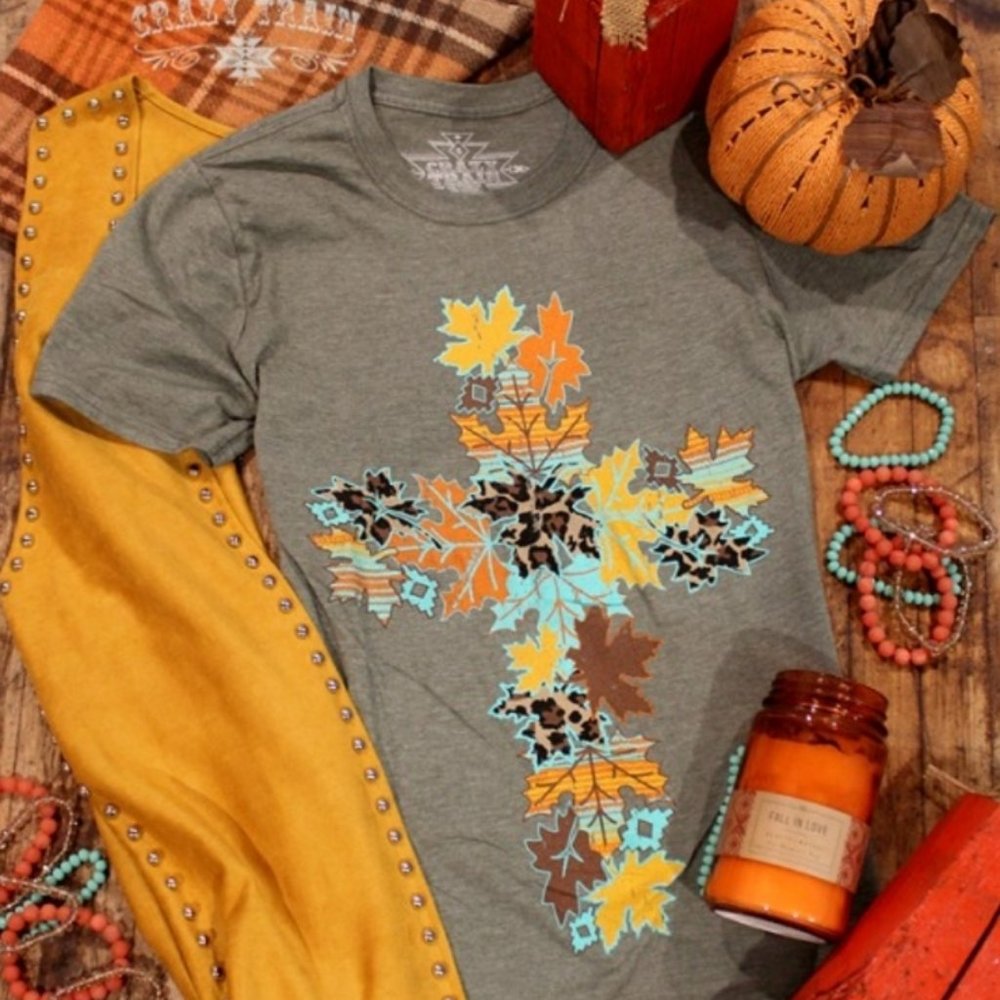 Leaf it to Jesus Tee